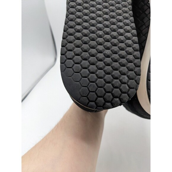 M GEMI The Cerchio Woven Leather Slip On Shoes Black Size 41 Italy Size 9.5 - Picture 6 of 10